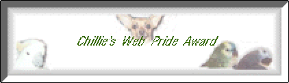 Web Pride Award - Thank you Sprite Chillie!
