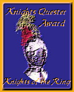 The Knights Quester Award - Thank you Sir Paladin!